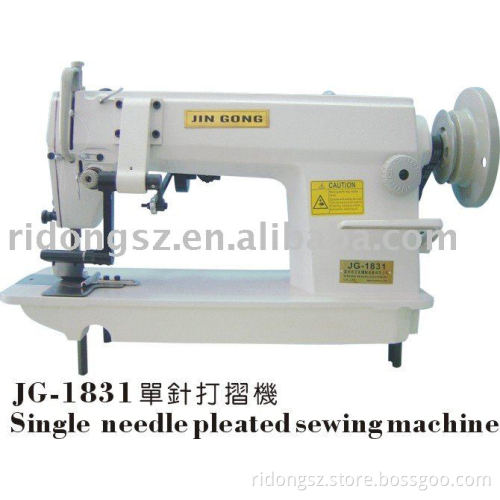 single needle pleated sewing machine